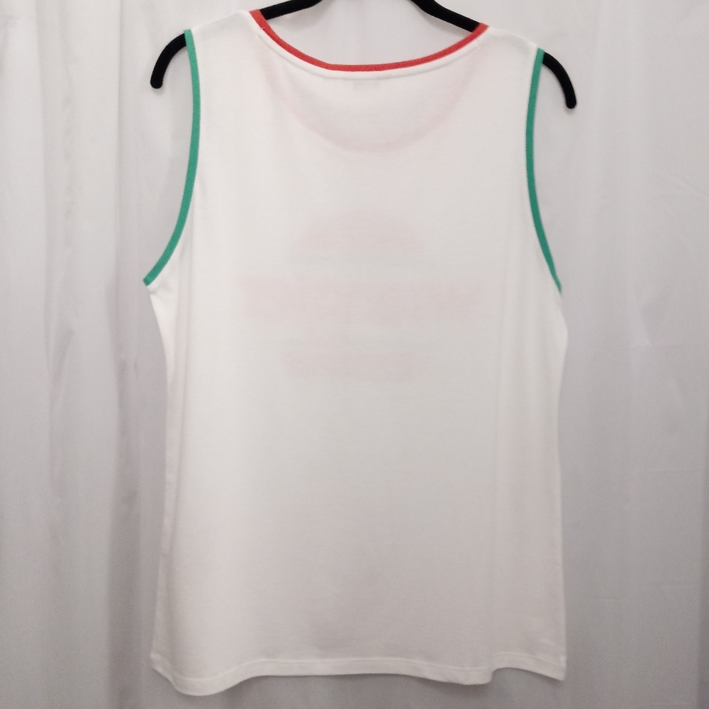 WOMAN'S RETRO WRANGLER KABEL GRAPHIC RINGER TANK - Picture 4 of 8